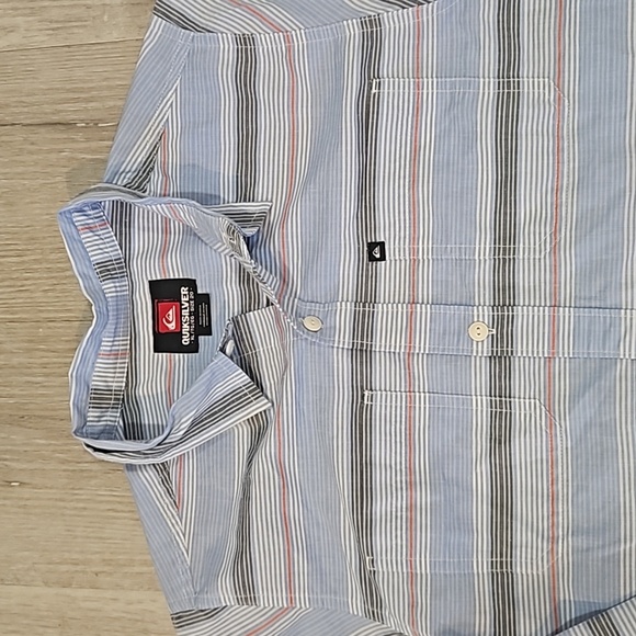 Quicksilver Boys XL Longsleeve Button Down - Picture 2 of 5